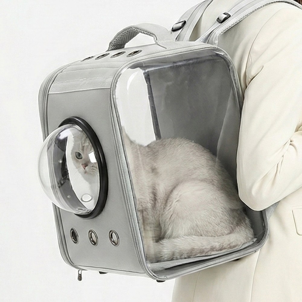 푸키 강아지 3면 투명 백팩 고양이 이동장 산책가방 앞가방 29,840원