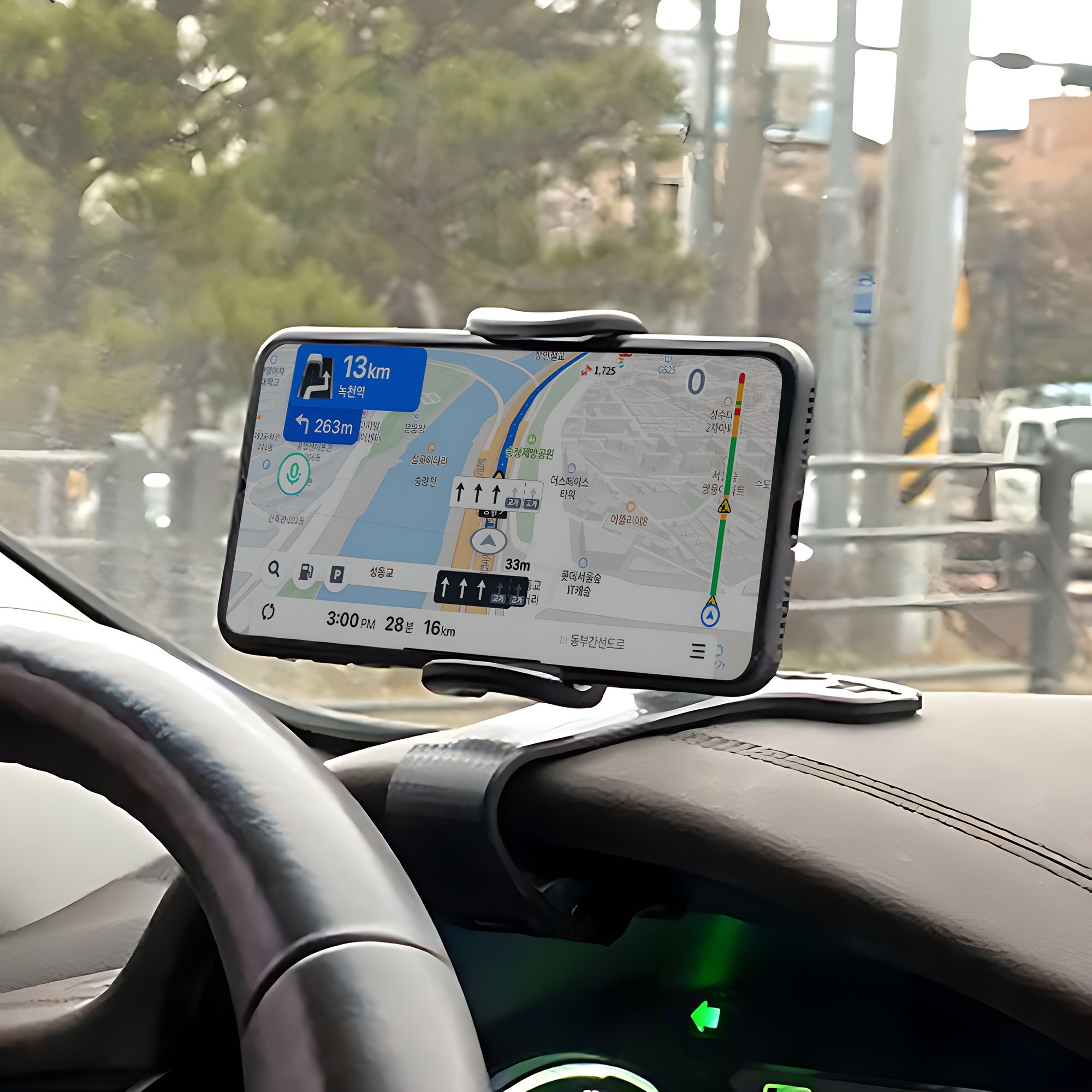 2in1 차량 계기판 스마트폰 거치대 번호판 기능제공 4,500원