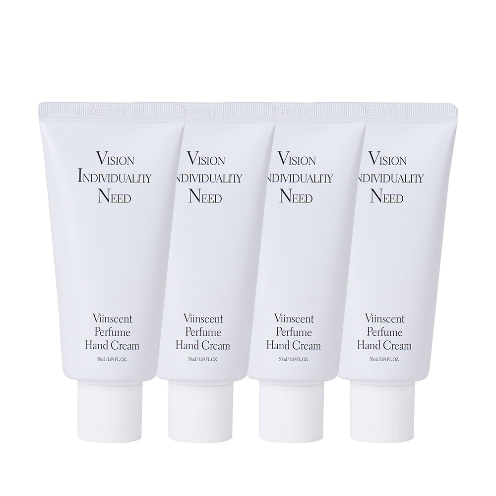 비인센트 블라썸 퍼퓸 핸드크림 끈적임 없는 향좋은 미백주름개선 이중기능성, 4개, 50ml 36,900원