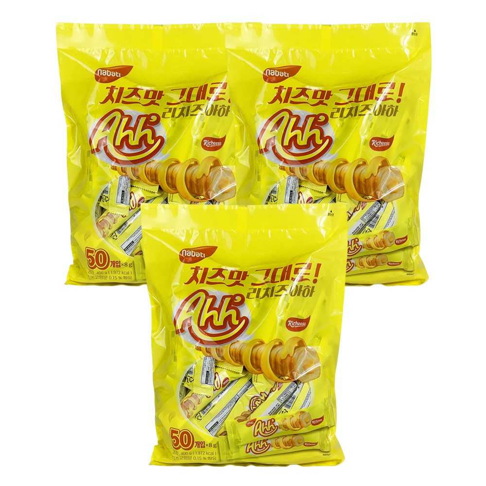 리치즈 아하, 400g, 3개 22,000원