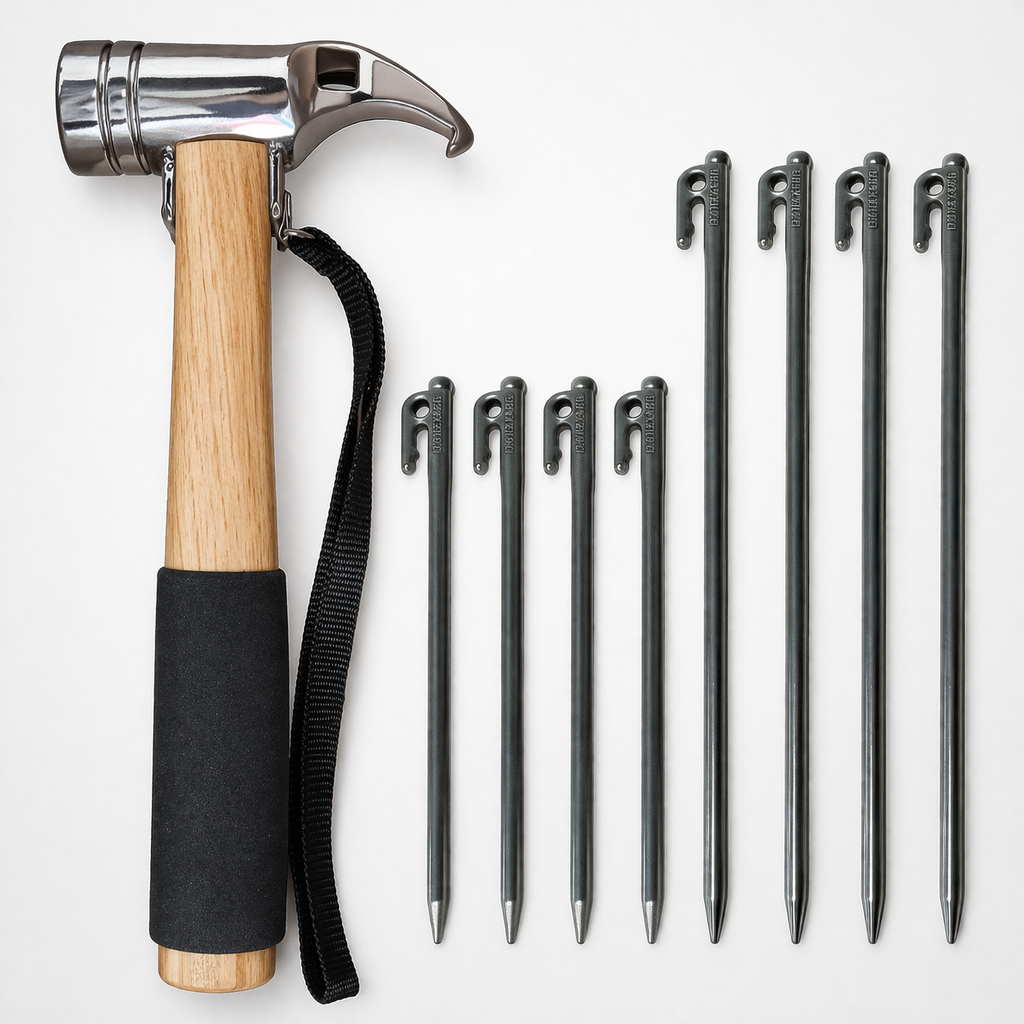 베어버스 캠핑 단조팩 30cm 40cm 팩망치 세트, 1세트 67,200원