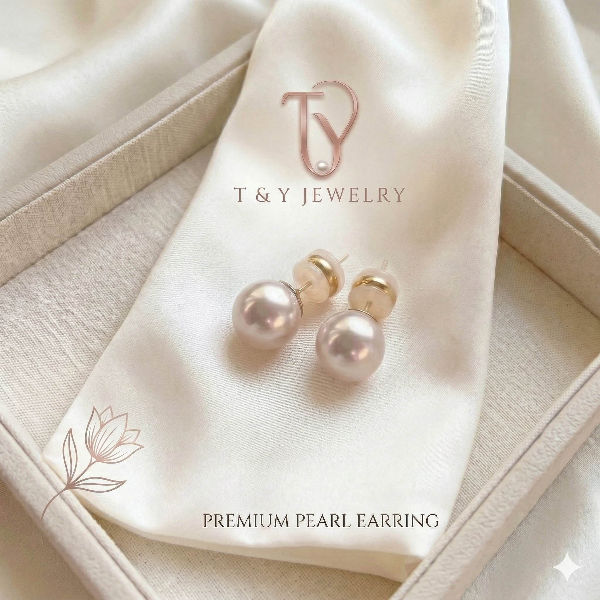 [T&Y쥬얼리] 고품질 진주 귀걸이 13,000원