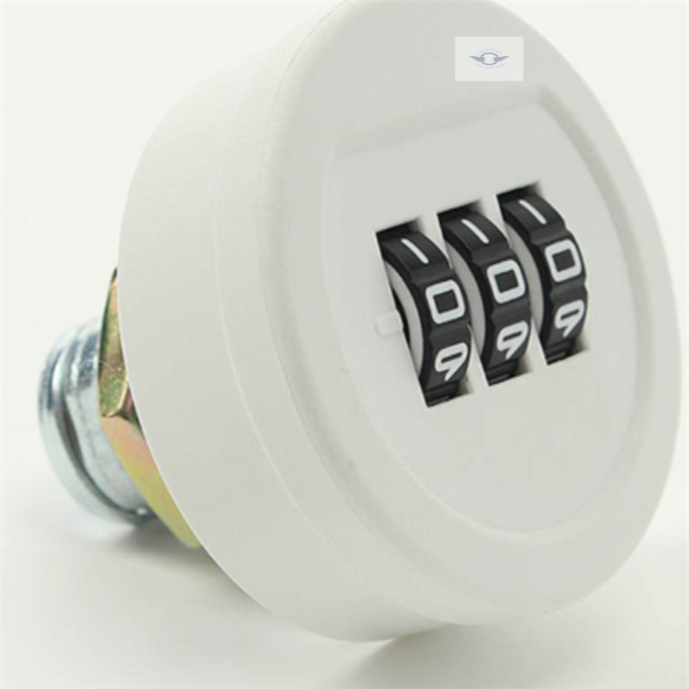 원투라이프 튼튼한번호자물쇠 서랍 비밀번호 자물쇠 20mm 화이트 9,000원