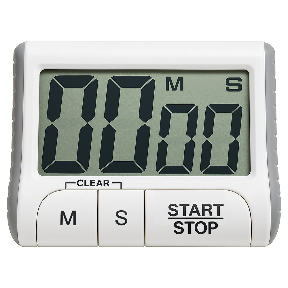 램스혼 타이머 주방 쿠킹 제빵 요리 TIMER, 1개, 화이트(DT-100) 6,000원