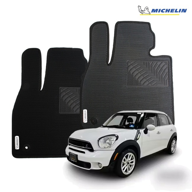 미니 컨트리맨 1세대/R60 (10~16년) 미쉐린 스마트 매쉬코일매트 차량용카매트 국내생산, 블랙 49,900원