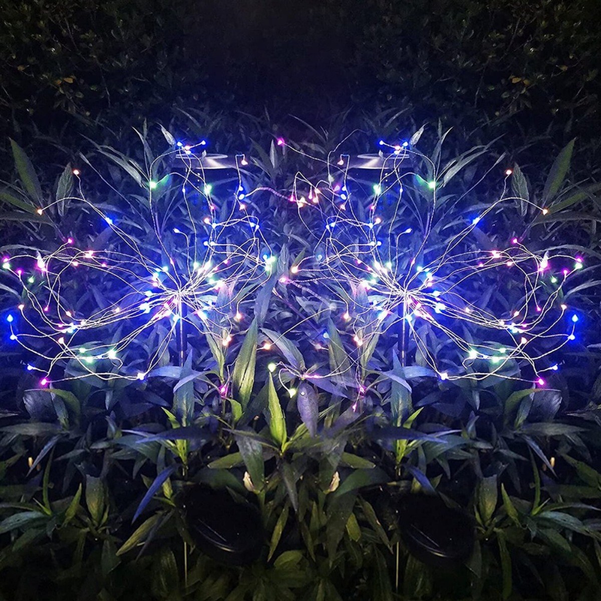 태양광 폭죽 정원등 조명 잔디등 LED 태양열 등 가든 장식 화단, 칼라 8,900원