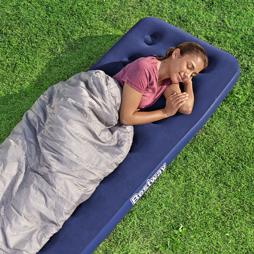베스트웨이 BW 67000 슈프림 싱글에어매트 매트리스 휴대용 에어매트 캠핑매트, 블루 15,800원