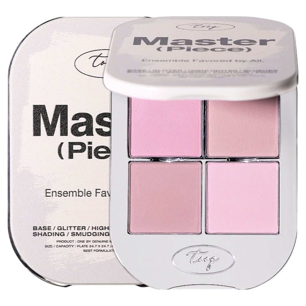 투크 원 바이 제뉴인 마그네틱 아이섀도우 4구 팔레트, A02 코튼 포그, 1개 18,500원