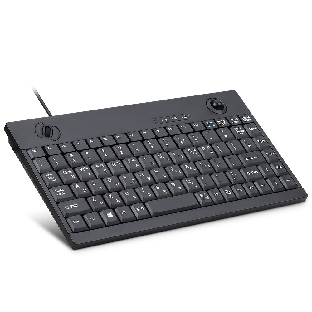PANWEST 유선 트랙볼 미니 키보드 TMK300mini, TMK300mini (단일상품) 32,800원