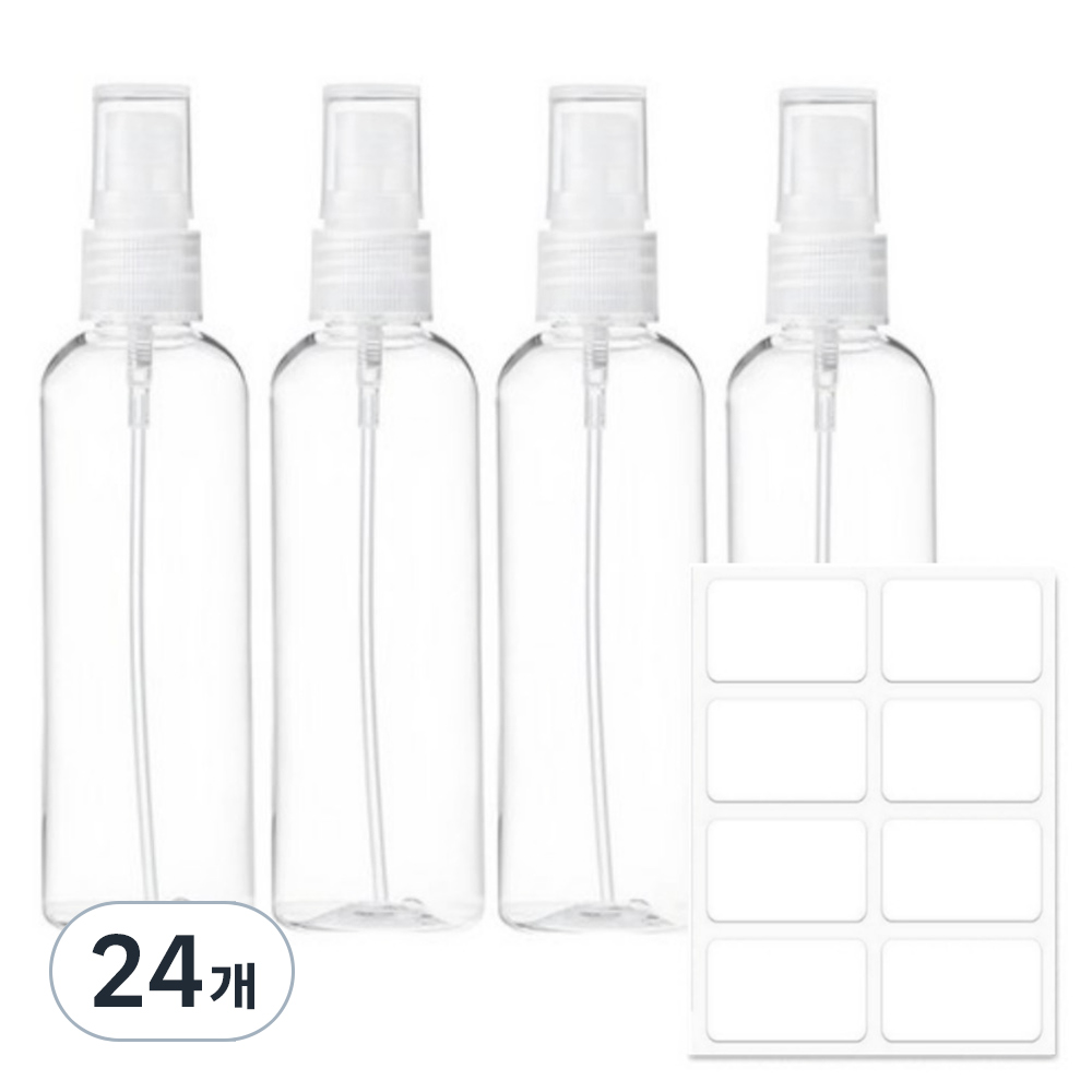 비타벨로 스프레이 여행용 화장품 소분 용기 100ml + 라벨스티커 24,000원