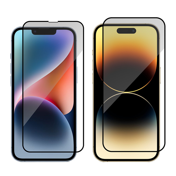 UB 아이폰 14 ProMAX 풀점착 풀커버 강화유리 화면 보호필름, 1개, 현재가 2,900원