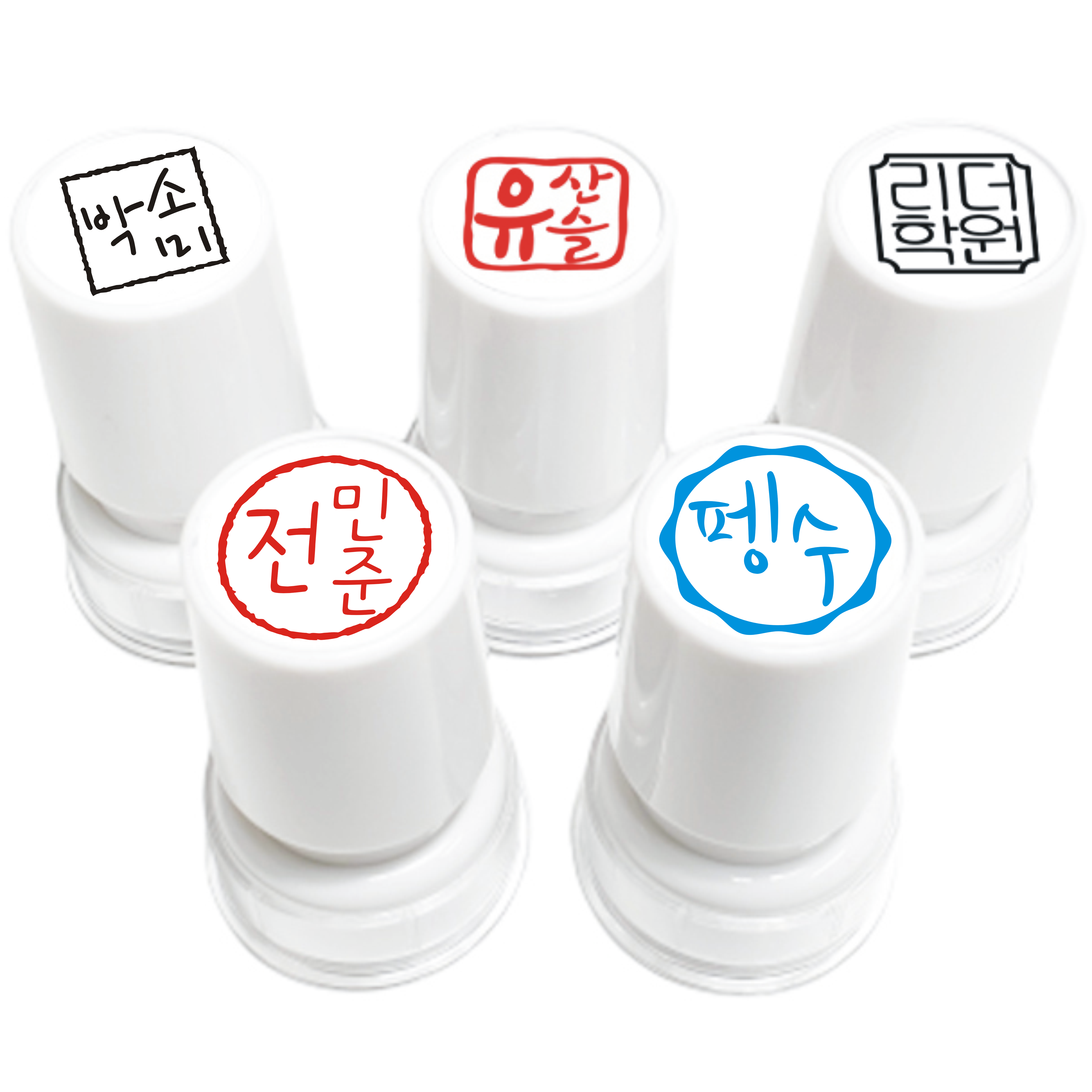 [요즘디자인] 주문제작 큰원형 캘리그라피 자동스탬프 7,500원