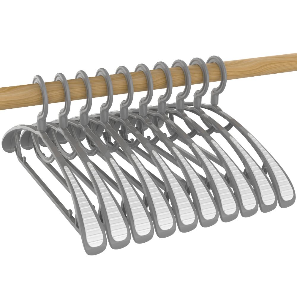 올지 올인원 회전 어깨뿔방지 옷걸이, 그레이, 20개 35,010원