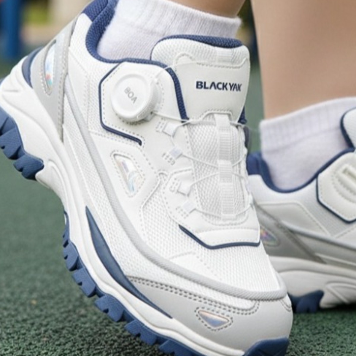 [백화점출고] 블랙야크 키즈 운동화 남아 프라임 화이트 보아 다이얼 아동 어린이 러닝화 스니커즈 181,100원