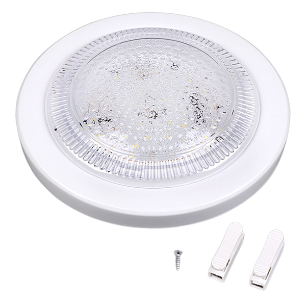 연하 LED 은가비 아크릴 방습 직부등 15W + 설치 부속품, 주광색, 1개 6,900원