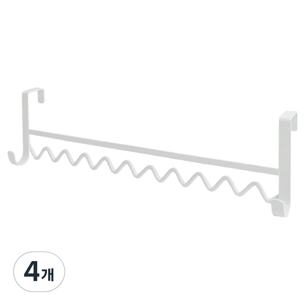 올이즈유 모던 다용도 후크 행거 40cm, 화이트, 4개 18,330원