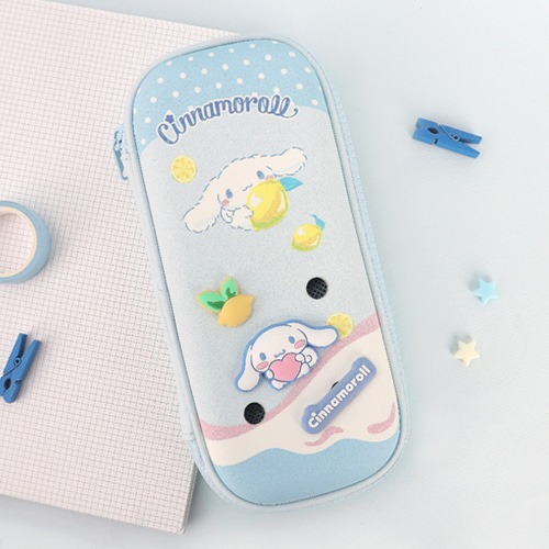 다자락 산리오친구들 시나모롤 참 플레이 와이드 EVA 파우치 필통CS 18,400원