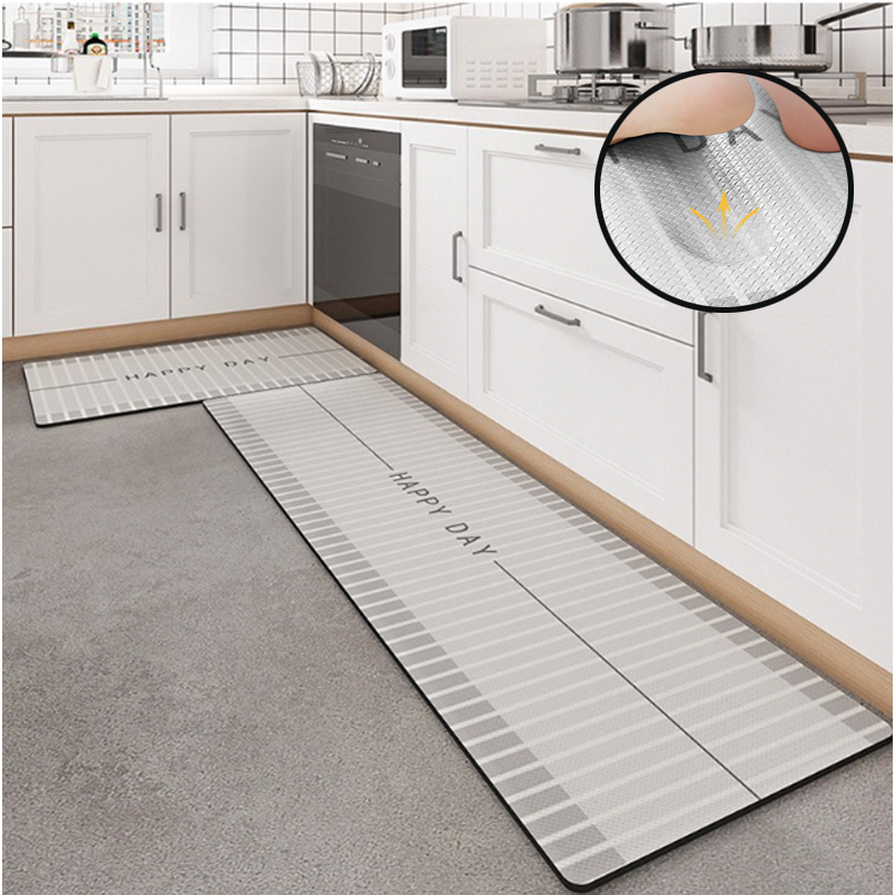 [시스슈] 10mm 키친매트+매트 미끄럼방지 2종세트, A, 1개 29,900원