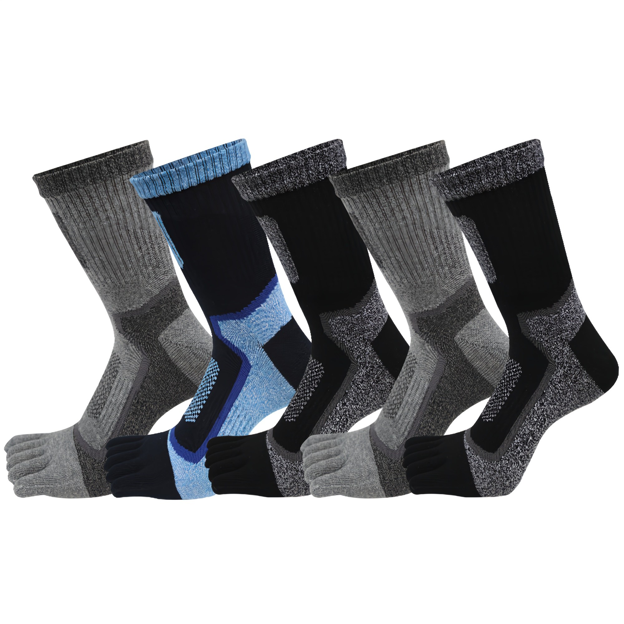 두발로 남성용 에이트1 발가락 중목 양말 5켤레 색상혼합 14,900원