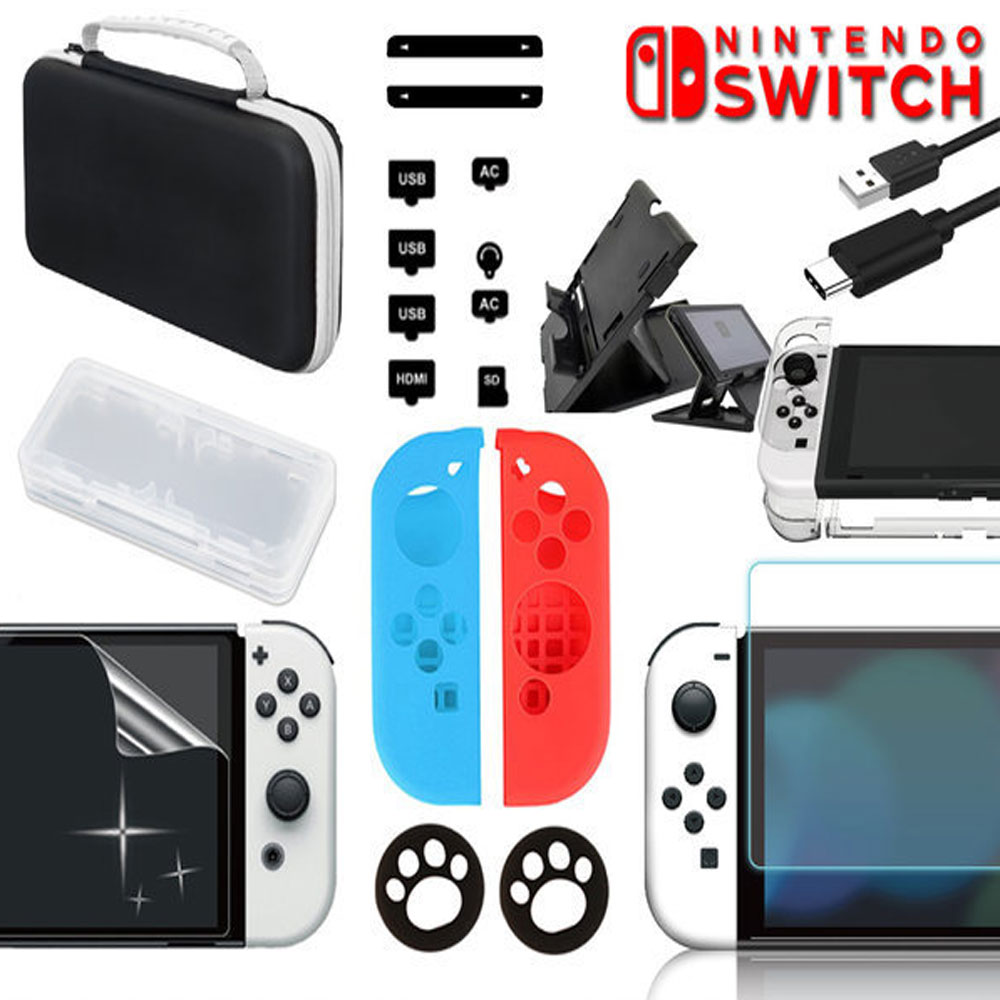 닌텐도 스위치 OLED 악세사리 모음 패키지 세트 10종 35,800원