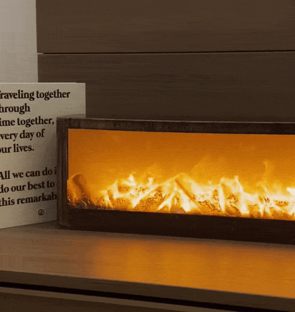 빛내는사람들 초대형 불타는 무드등 불멍 LED 차박 집들이 생일 개업 선물 캠핑 인테리어 벽난로 78,000원