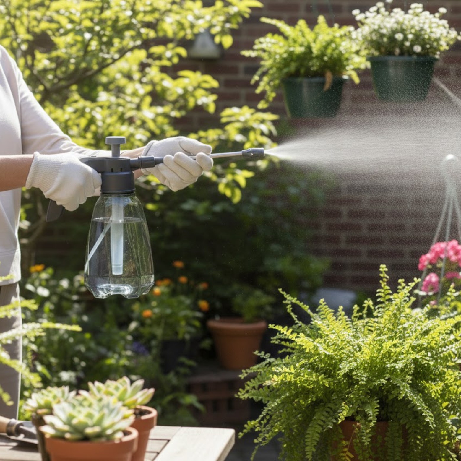 룸앤업 수압조절 원예 가드닝 압축 분무기 9,900원