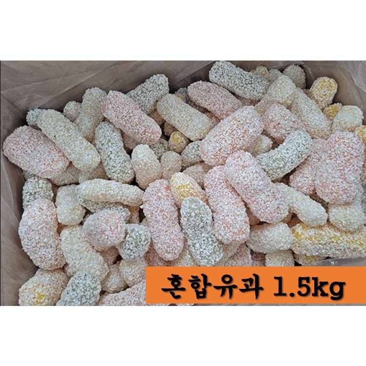 다정성한과 1.5kg 벌크형 혼합유과, 1개, 1.5kg 22,730원
