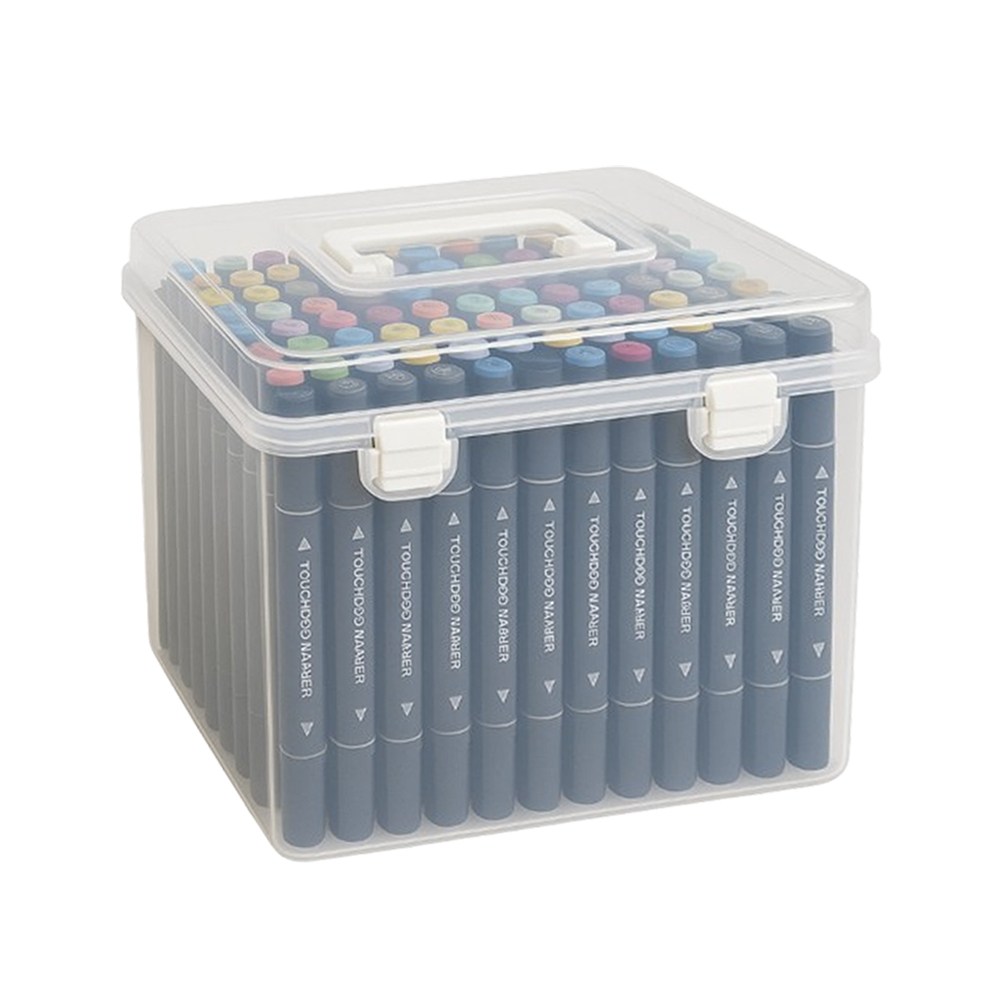 [메잌미] 터치 디자인 트윈마카 마카펜 (120색/PP케이스), 1개, 120색 35,000원