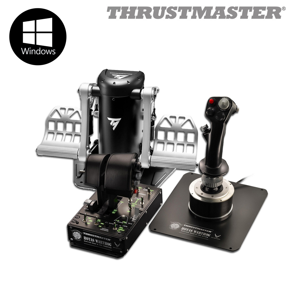 트러스트마스터 HOTAS WARTHOG+TPR 러더패달 패키지 (PC 지원), 1개 1,501,900원