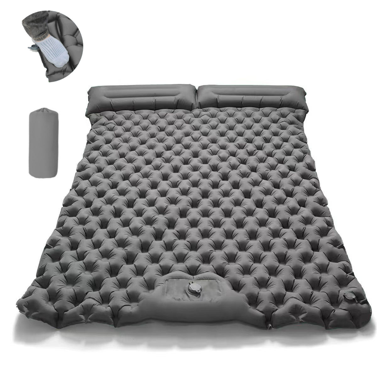 반전 펌프 내장형 발펌프 에어매트 휴대용 초경량 에어매트 캠핑 차량 매트리스 45,900원