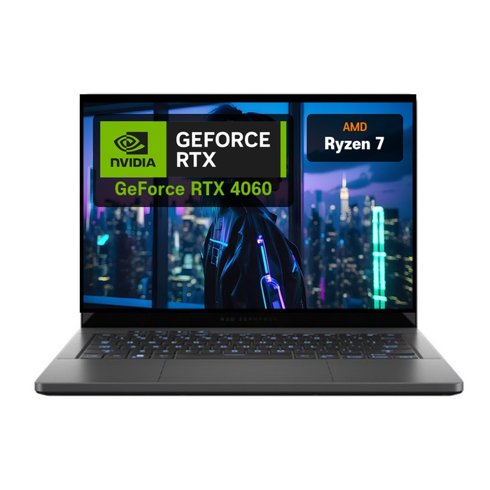 에이수스 2024 ROG 제피러스 G14 라이젠7 라이젠 8000 시리즈 지포스 RTX 4060, Eclipse Gray, 512GB, 16GB, WIN11 Home, GA403UV-QS157 3,059,800원