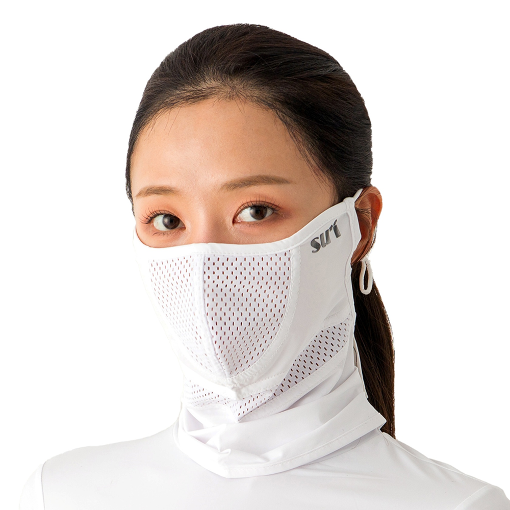 수이골프 H형 스포츠 마스크 UV 자외선 차단 얼굴 햇빛가리개 골프 등산 조깅 바이크, H-07 화이트 26,100원