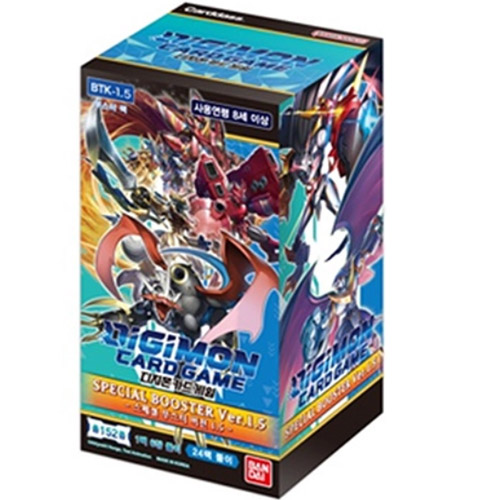 디지몬카드 스페셜 부스터팩2탄 -디지몬 부스터팩 버전 1.5 (사은품지급), 1개 22,800원