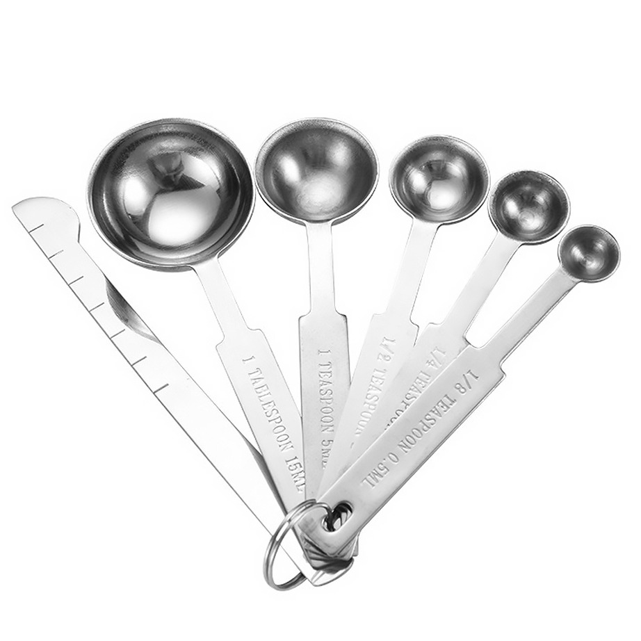 인글로우 스테인리스 주방 베이킹 계량 스푼 세트, 1세트 6,990원