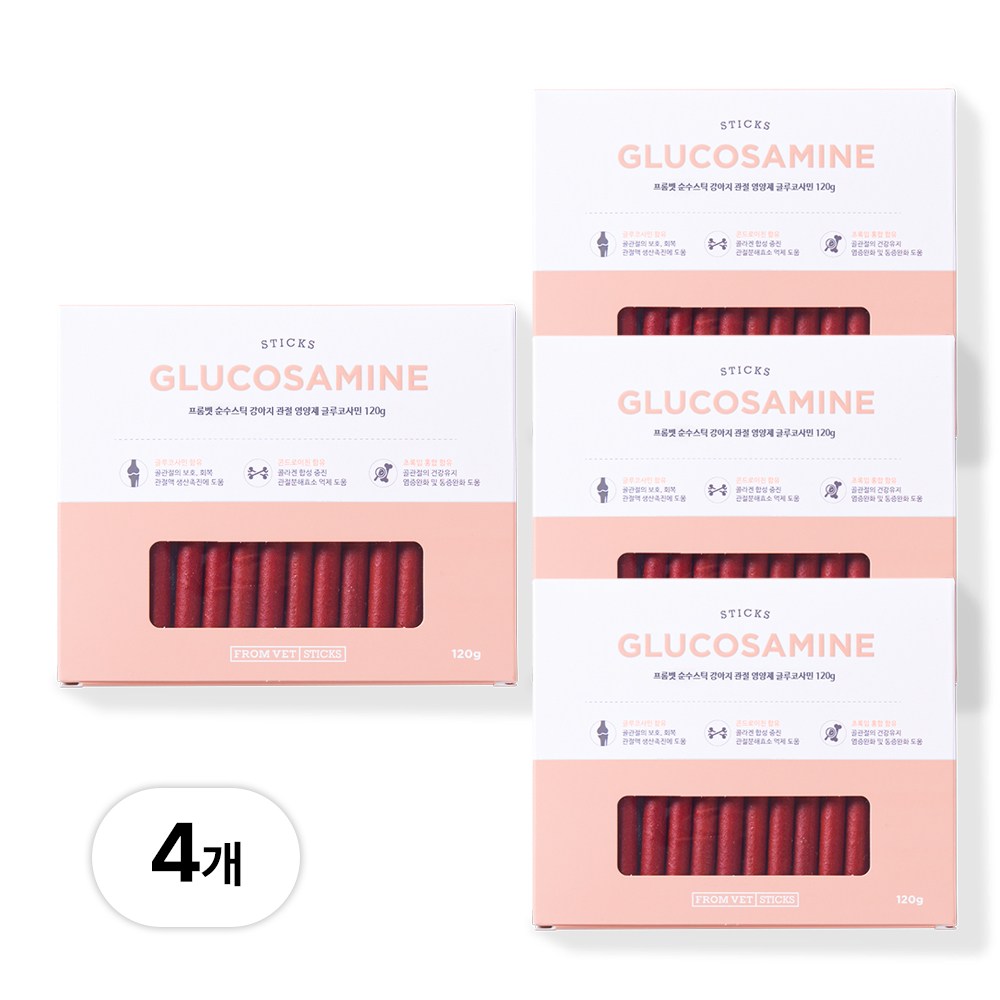 프롬벳 순수스틱 반려동물 글루코사민 120g 36,500원