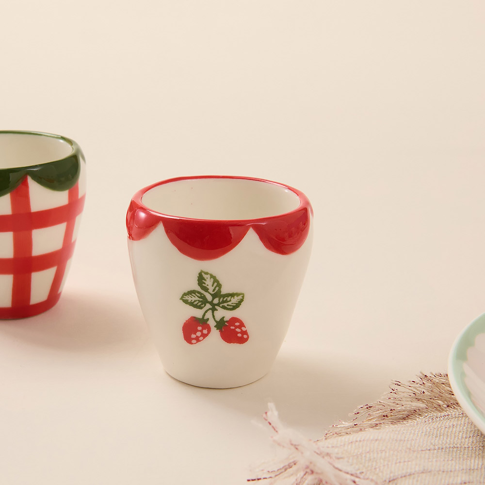 [모던하우스] 베리가든 미니잔 45ml 딸기 3,900원