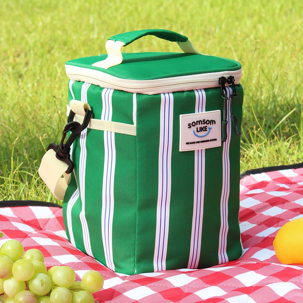솜솜라이크 보냉백 이유식 피크닉 쿨러백 보온 보냉가방, 7L, 그린 23,800원