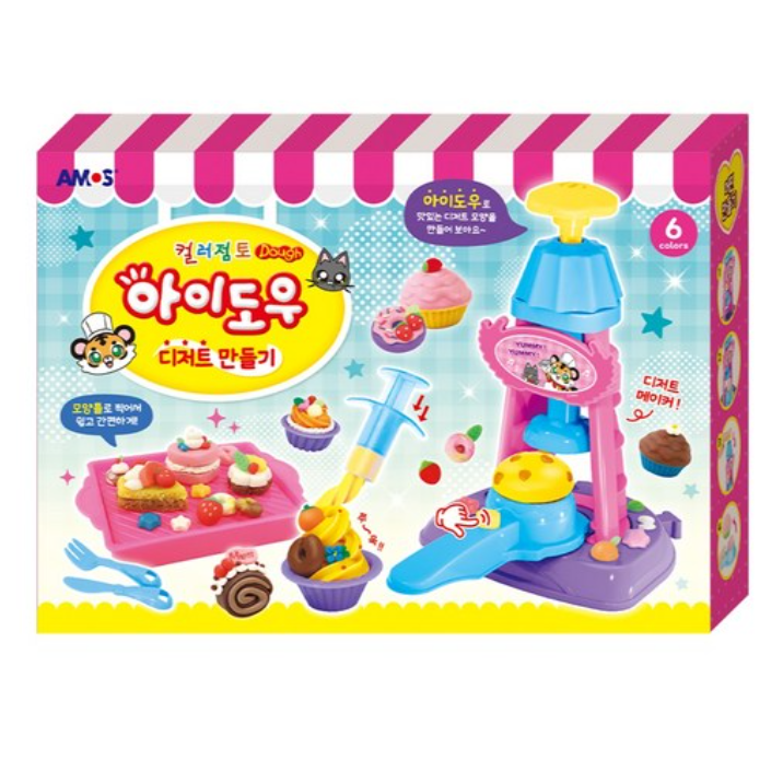 아모스 아이도우 디저트 만들기 컬러점토 28,500원