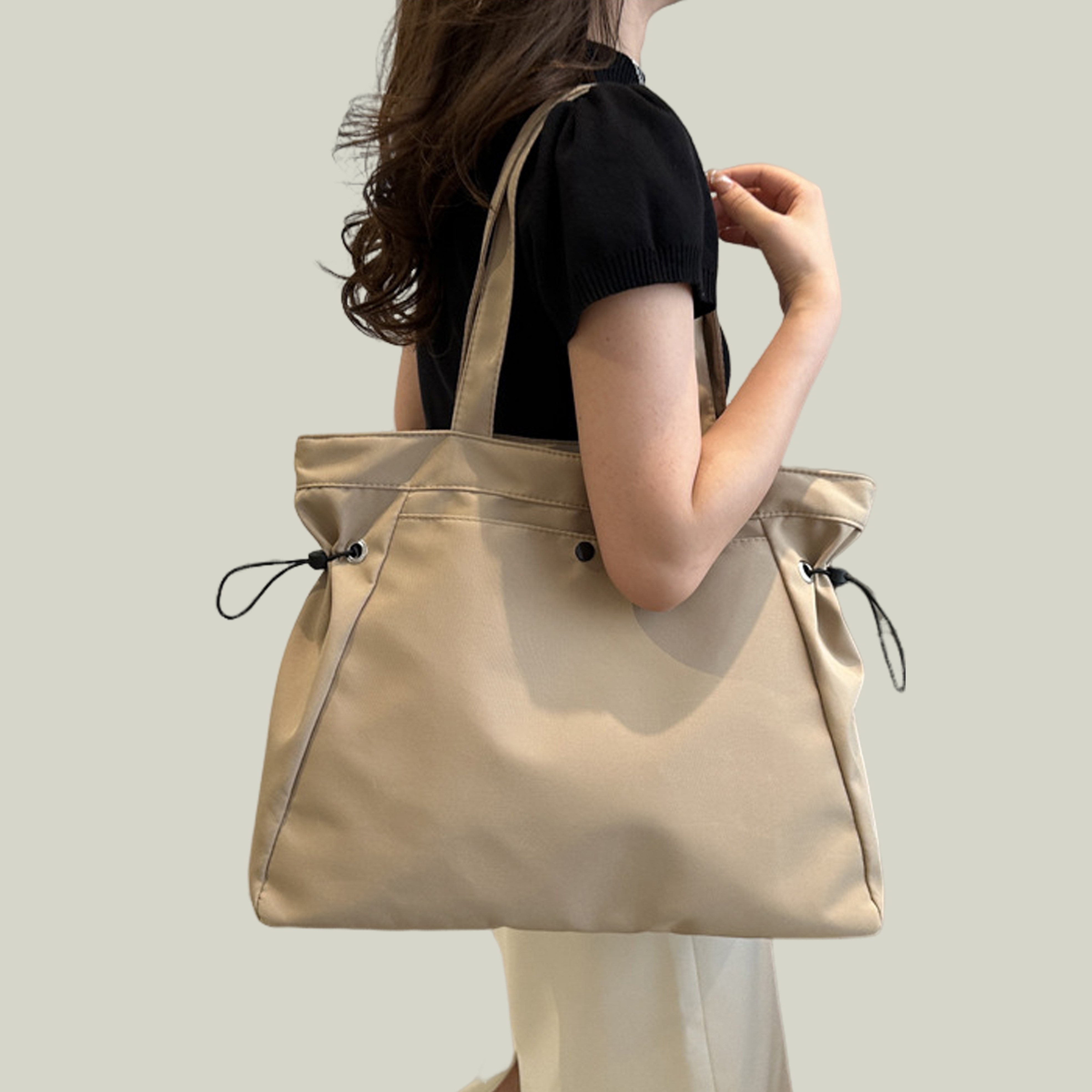 제피터 캐주얼 심플 빅사이즈 보부상가방 숄더백 20,000원