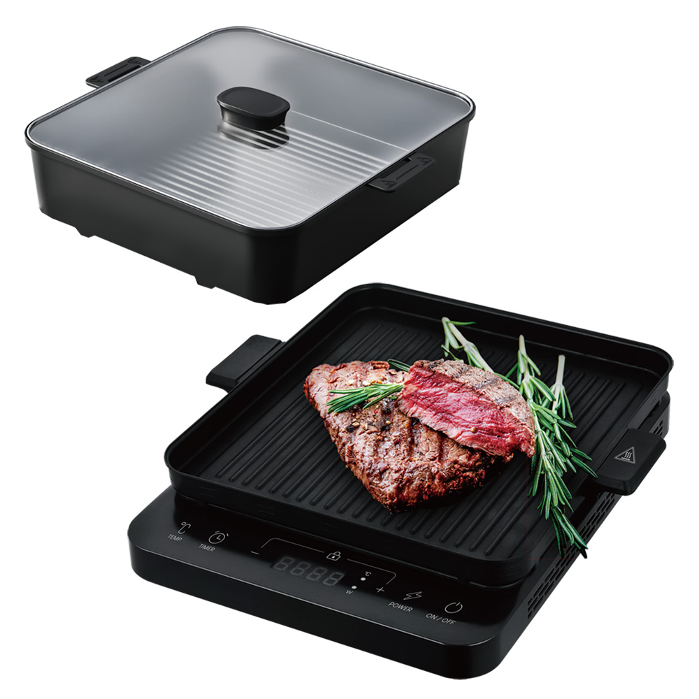 REINA 인덕션 레인지 1구 + 전골팬 + 그릴팬 86,100원