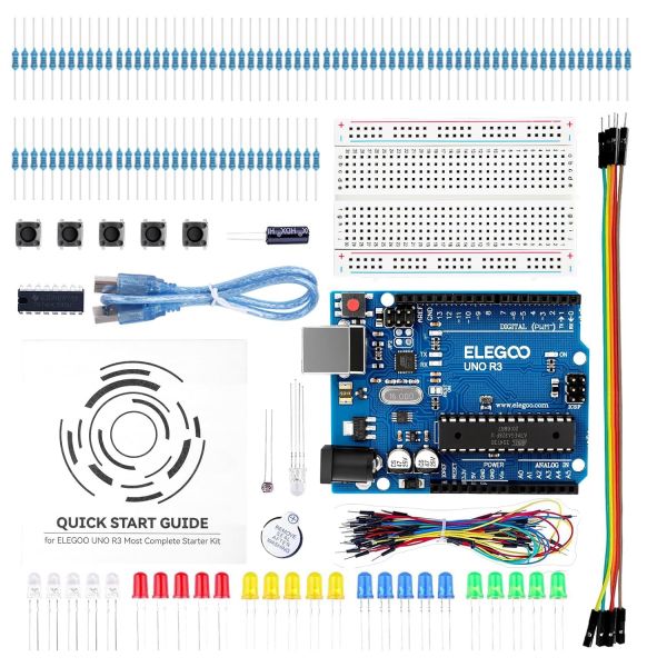 ELEGOO UNO 프로젝트 기본 스타터 키트 튜토리얼 포함 및 R3 호환 Arduino IDE 56,200원