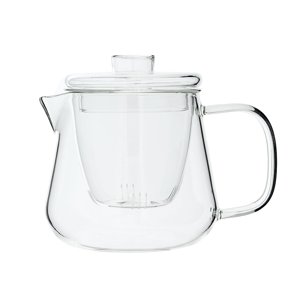 [로하티] 더우림 내열유리 차포트 차다기 찻주전자, 1개, 850ml, 투명 13,870원