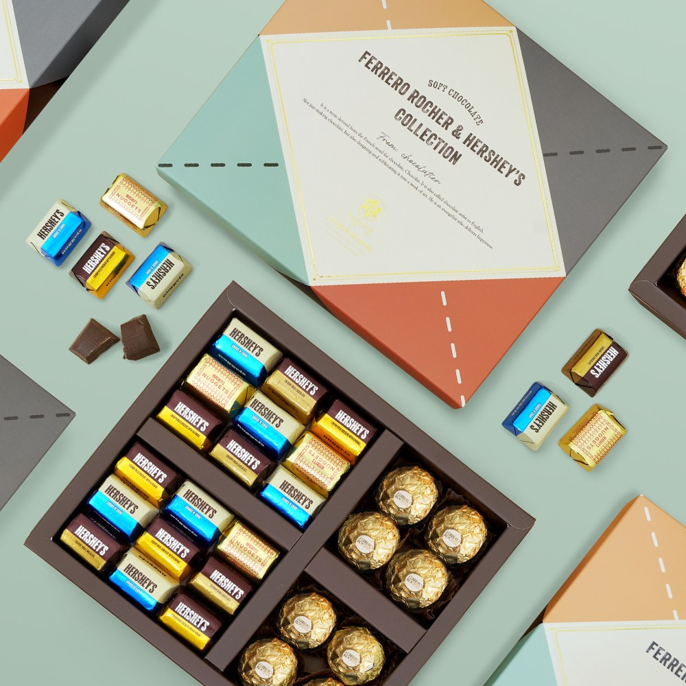 드림미당 소프트 초콜렛 페레로로쉐 허쉬 컬렉션, 1개, 270g 19,900원