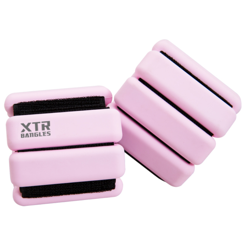 XTR 러닝 발목 손목 중량 밴드 0.5kg 2개 홈트 다이어트 착용형 아령, 500g, 핑크 13,900원