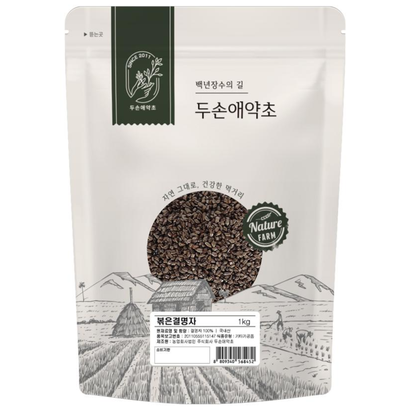 두손애약초 볶은결명자차, 1kg, 1개 24,400원