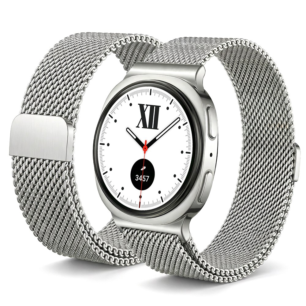 캘릭스 갤럭시워치 호환 밀레니즈 메탈 밴드 스트랩, 1개, 실버 24,900원