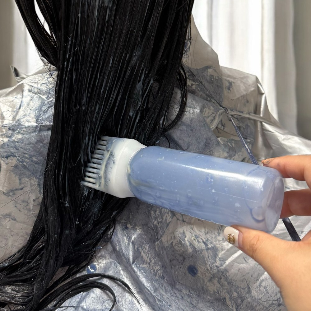 일체형 브러시 염색약통 셀프염색빗 1,500원