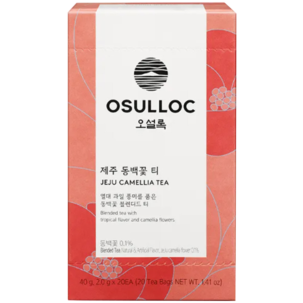 오설록 제주 동백꽃 티, 2개 21,000원