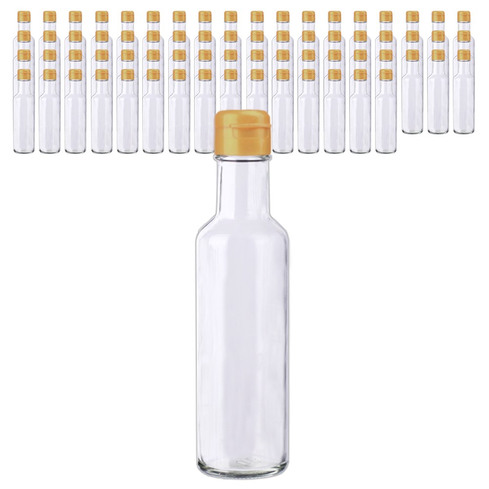 가인글로벌 원형기름병180 투명 유리병, 70개, 180ml 53,000원