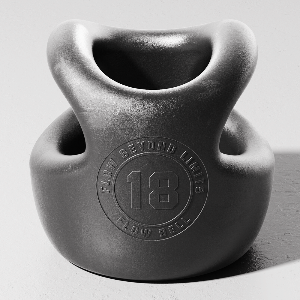 온플로 플로우벨 퍼포먼스 트레이닝 덤벨, 블랙, 18kg, 1개 149,000원